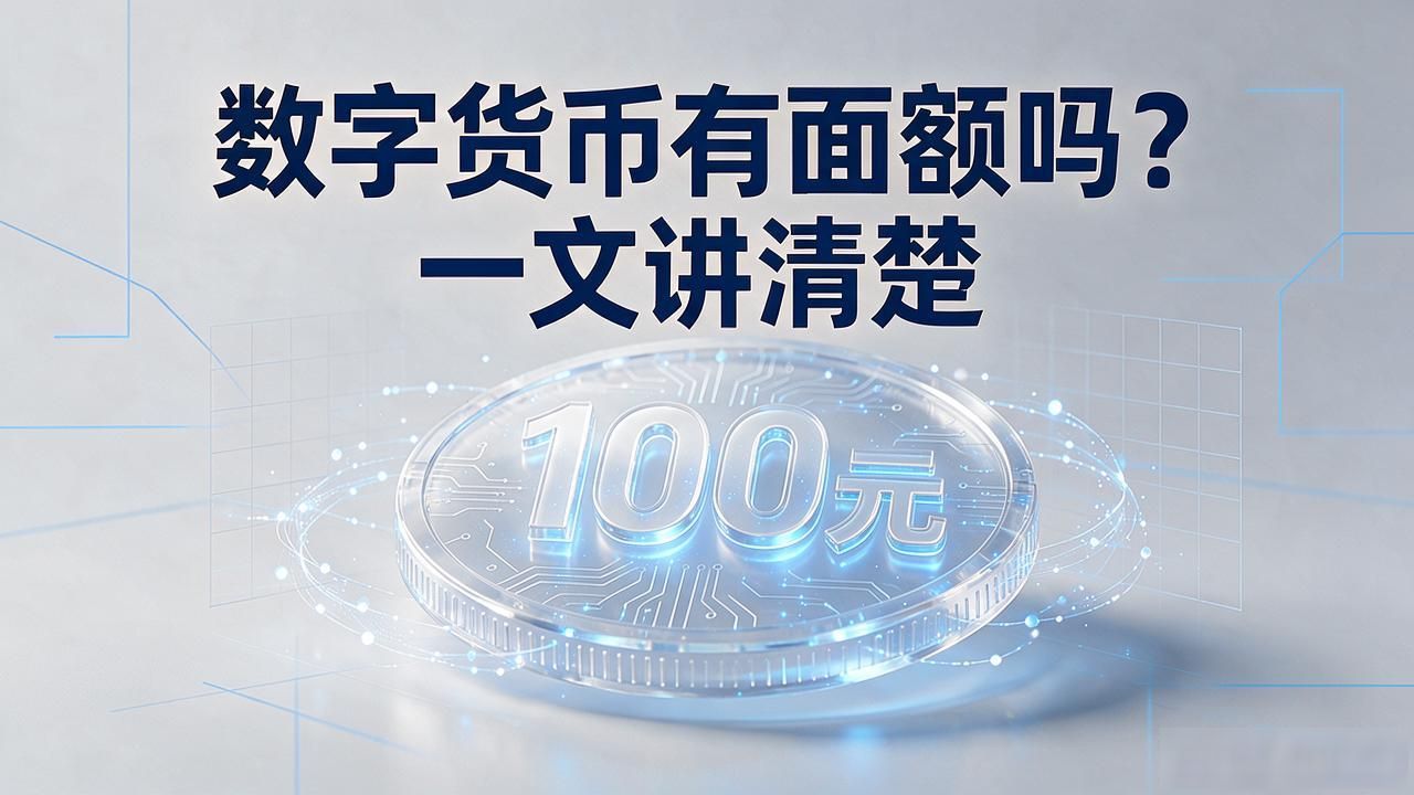 数字货币有面额吗？一文讲清楚