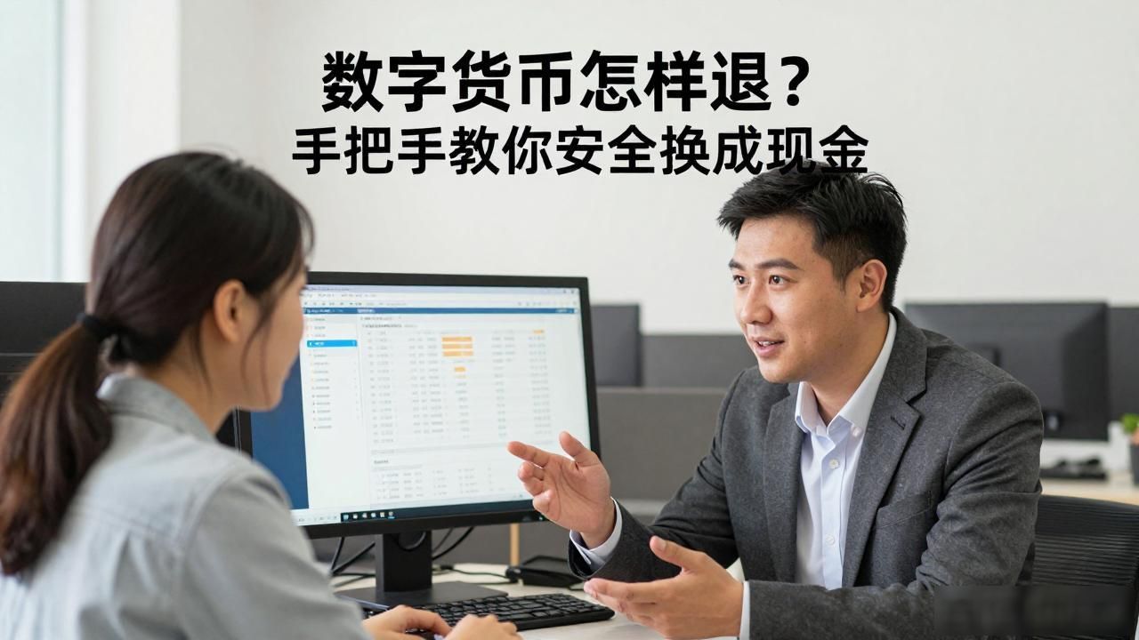 数字货币怎样退？手把手教你安全换成现金