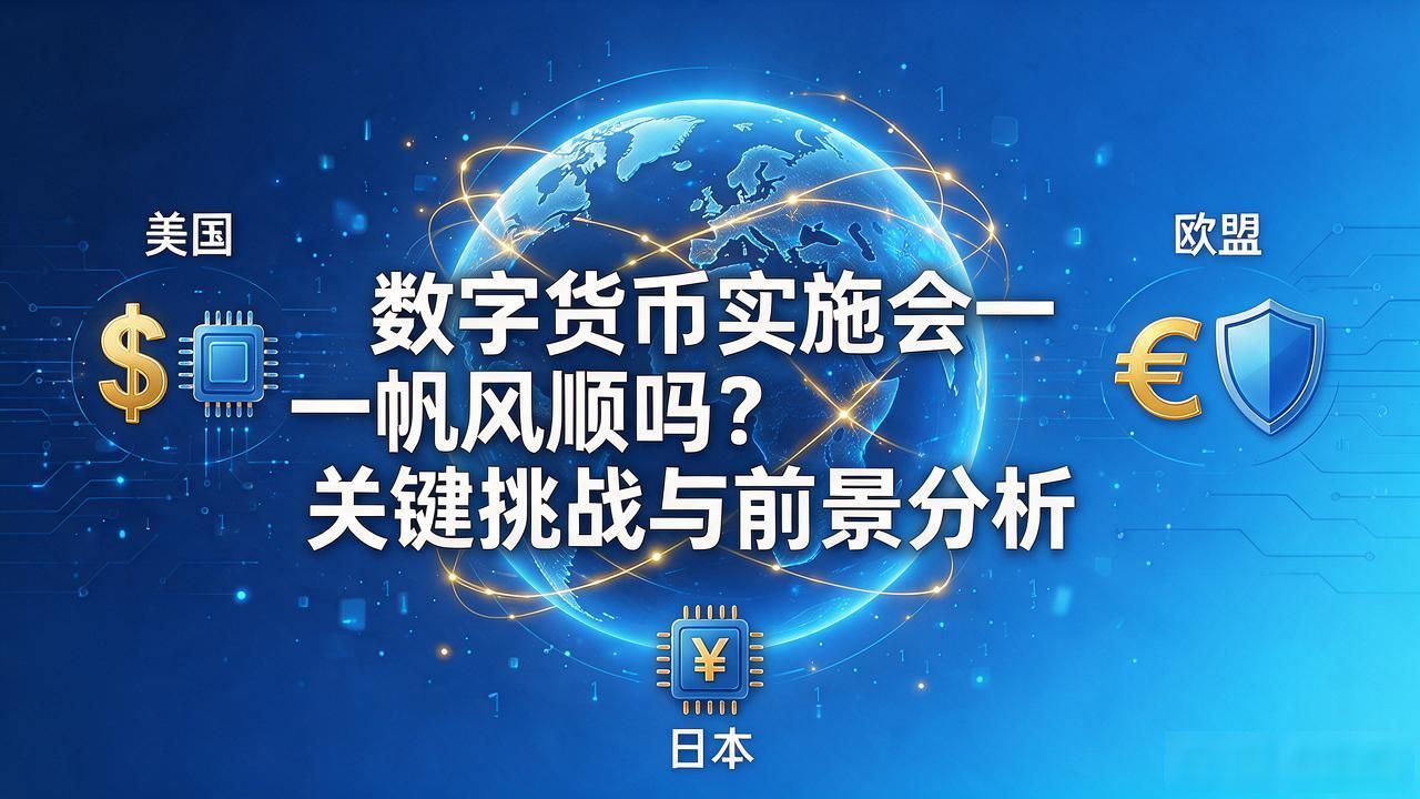 数字货币实施会一帆风顺吗？关键挑战与前景分析
