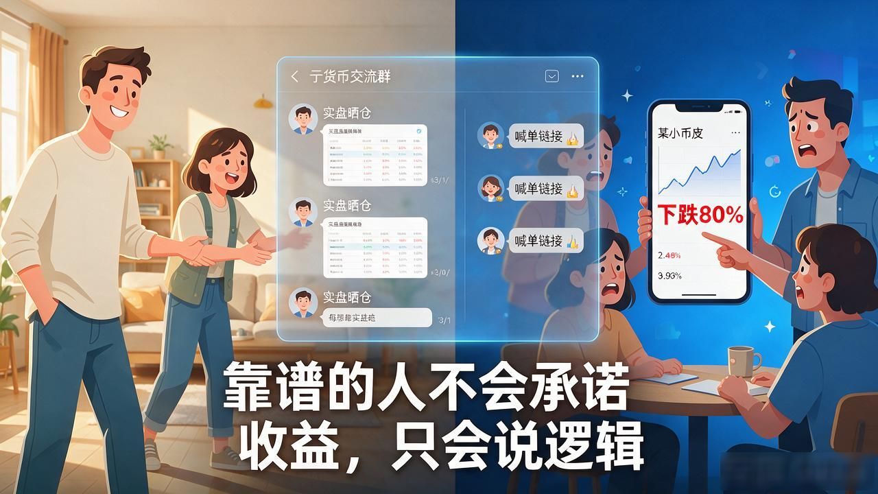 想找个靠谱的数字货币交流群，别光看人数，真正靠谱就看这三样