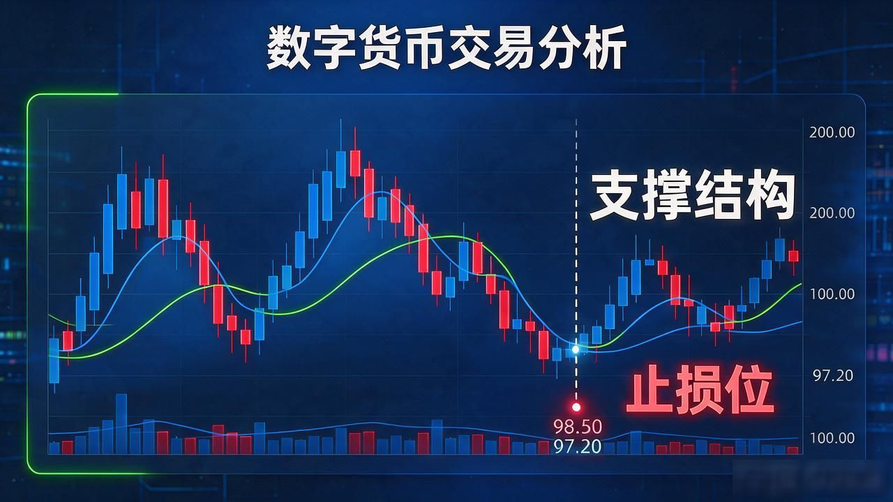 数字货币多单总被套？仓位止损和入场节奏这几个细节讲明白