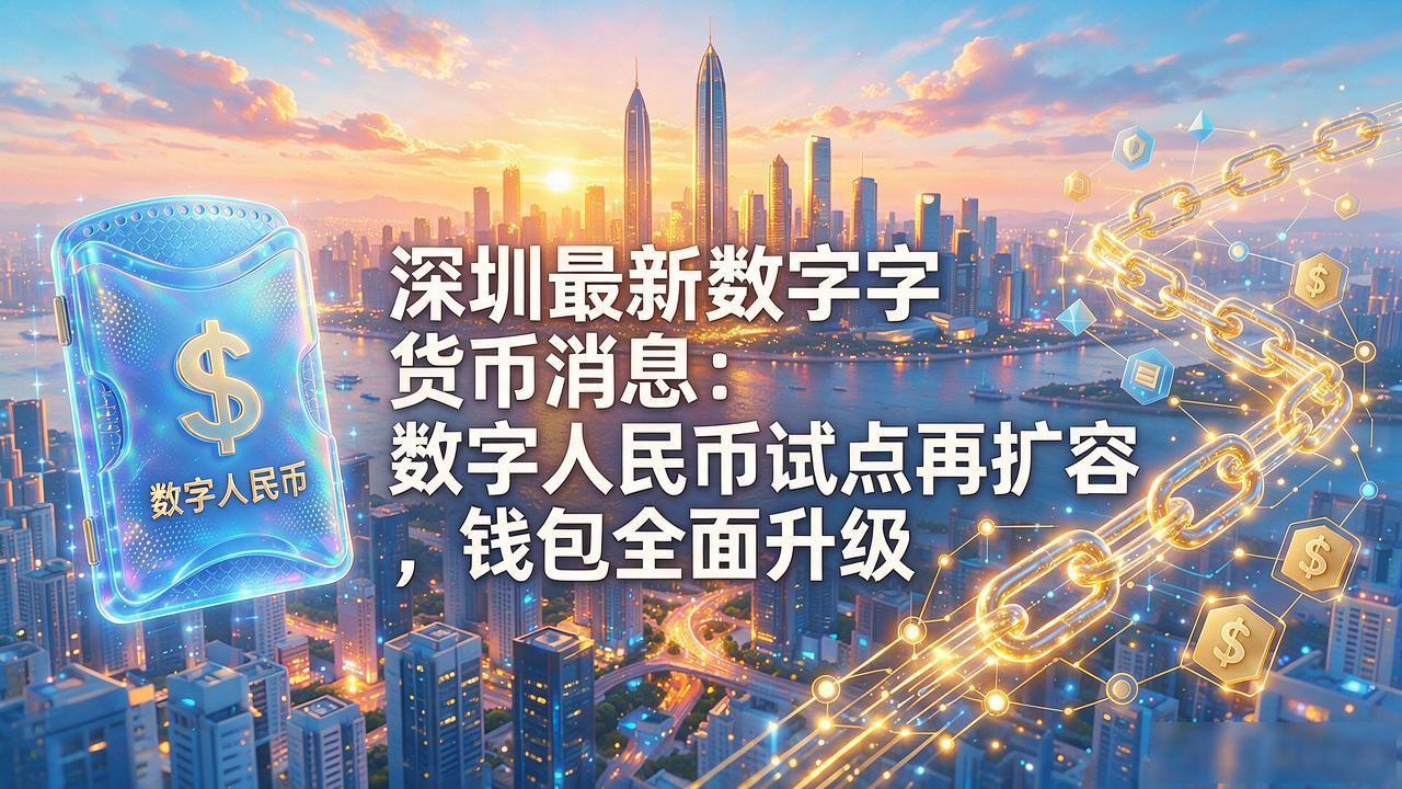 深圳最新数字货币消息：数字人民币试点再扩容，钱包全面升级