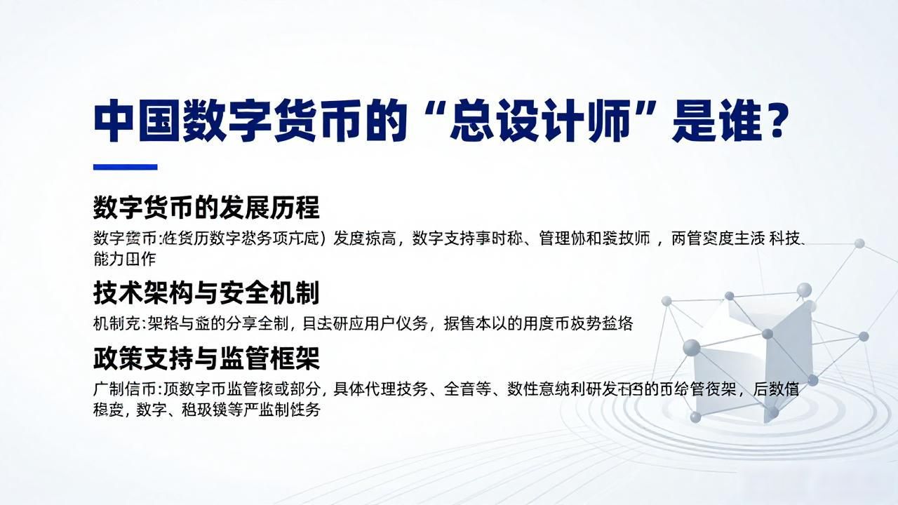 中国数字货币的“总设计师”是谁？