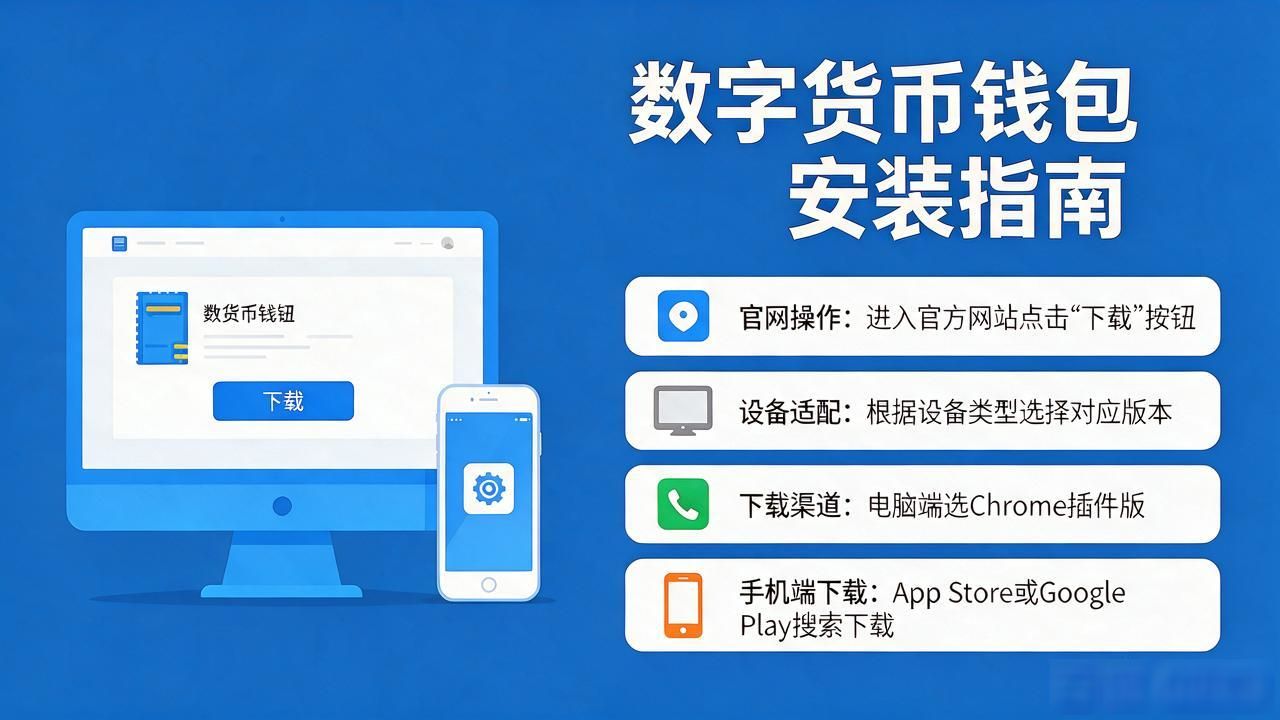 数字货币钱包安装指南，新手小白必看！