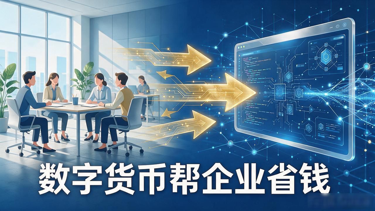 数字货币怎么帮企业省钱？