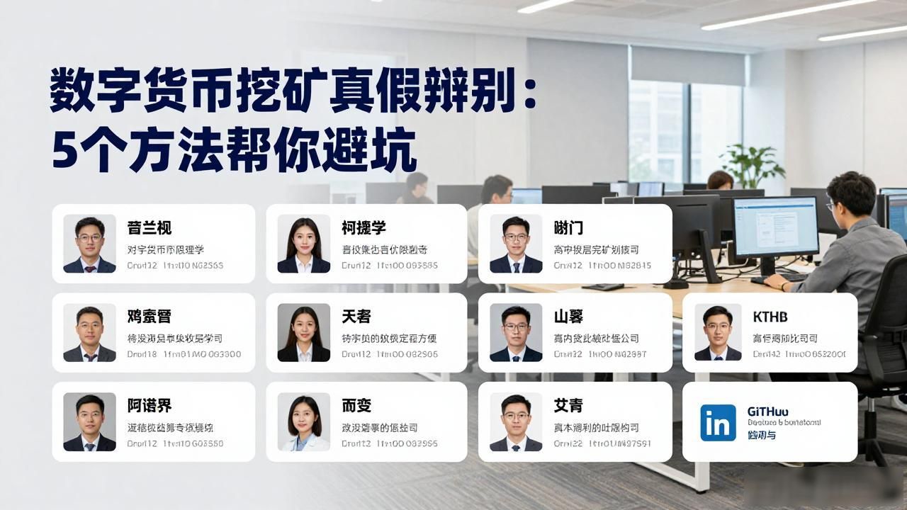 数字货币挖矿真假辨别：5个方法帮你避坑