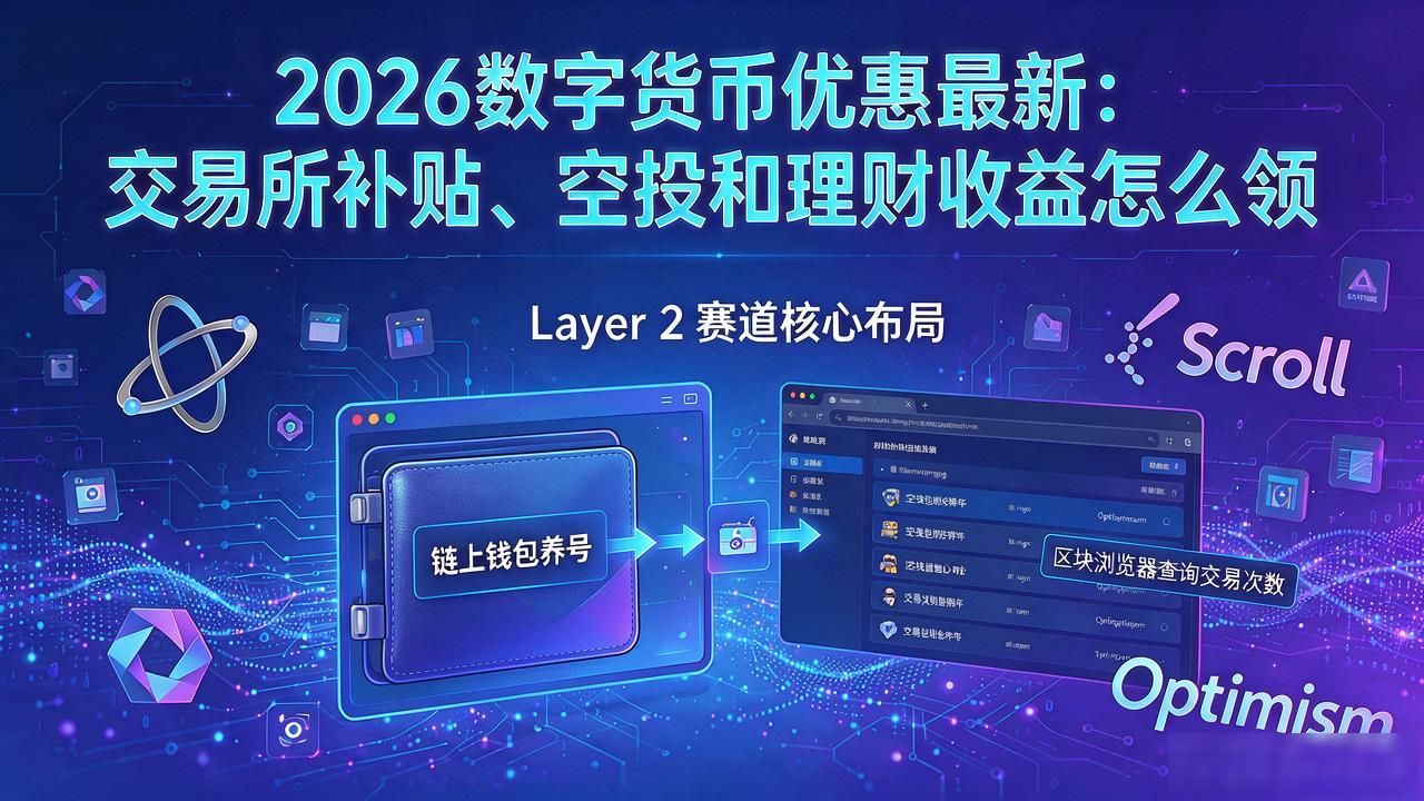 2026数字货币优惠最新：交易所补贴、空投和理财收益怎么领