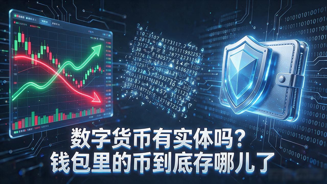 数字货币有实体吗？钱包里的币到底存哪儿了
