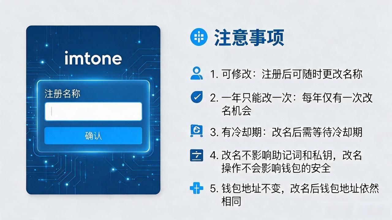 imtoken钱包注册名称怎么填？这几个坑别踩了
