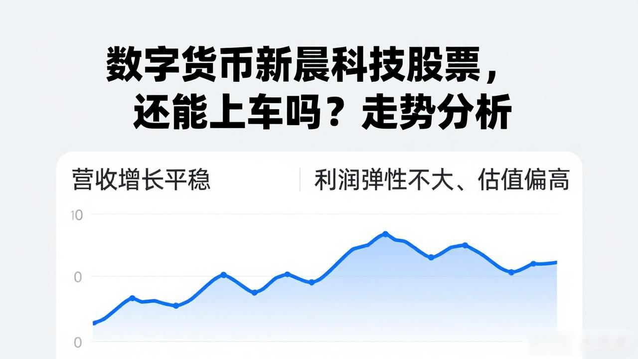 数字货币新晨科技股票，还能上车吗？走势分析
