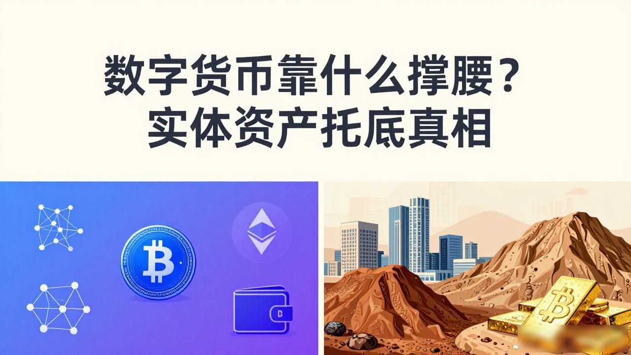 数字货币靠什么撑腰？实体资产托底真相