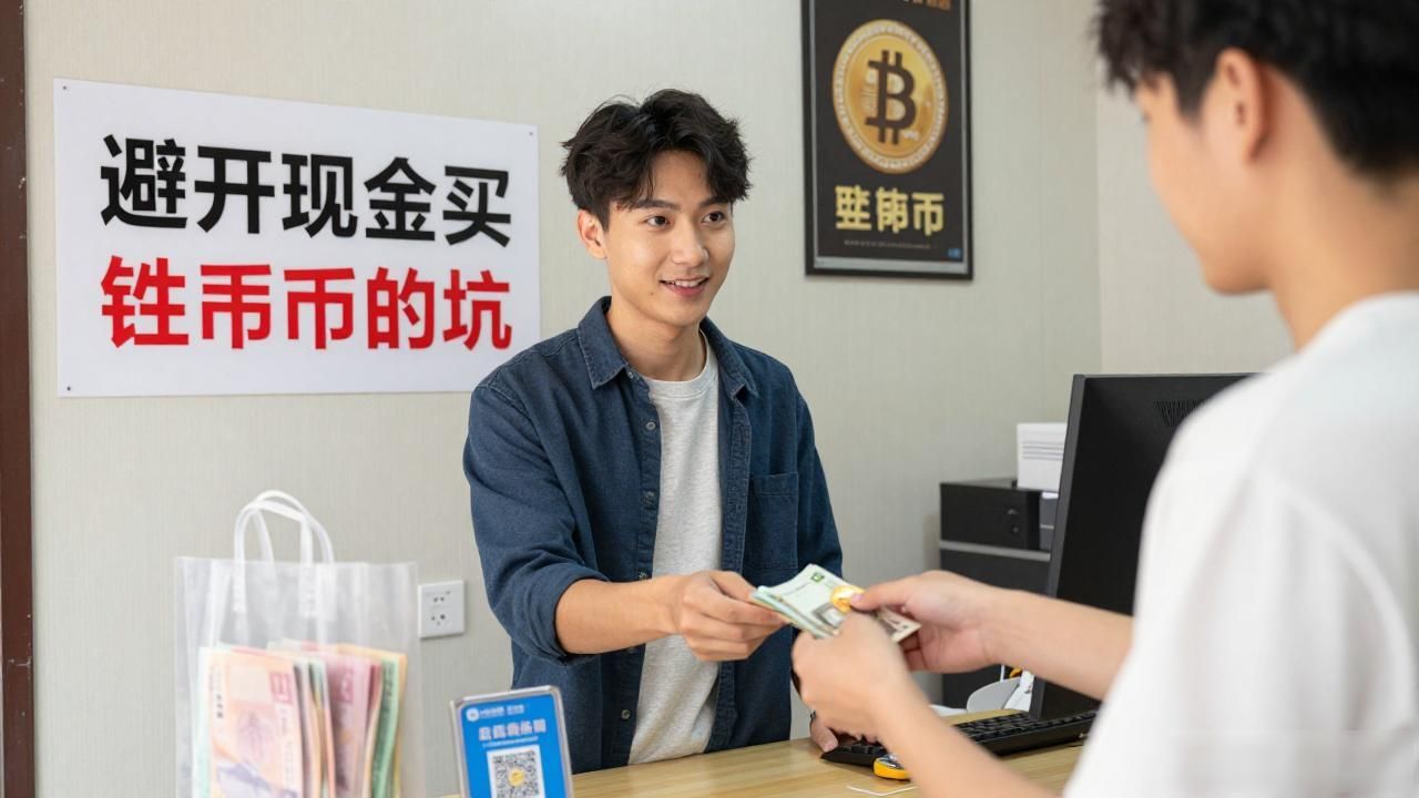 用现金买数字货币？新手必看，避开这些坑