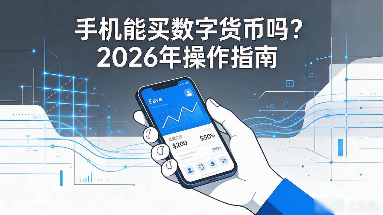 手机能买数字货币吗？2026年操作指南