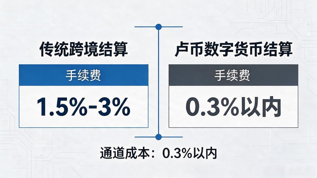 卢币数字货币真的能省掉中间商吗？跑了五年俄贸结算的我来算笔账